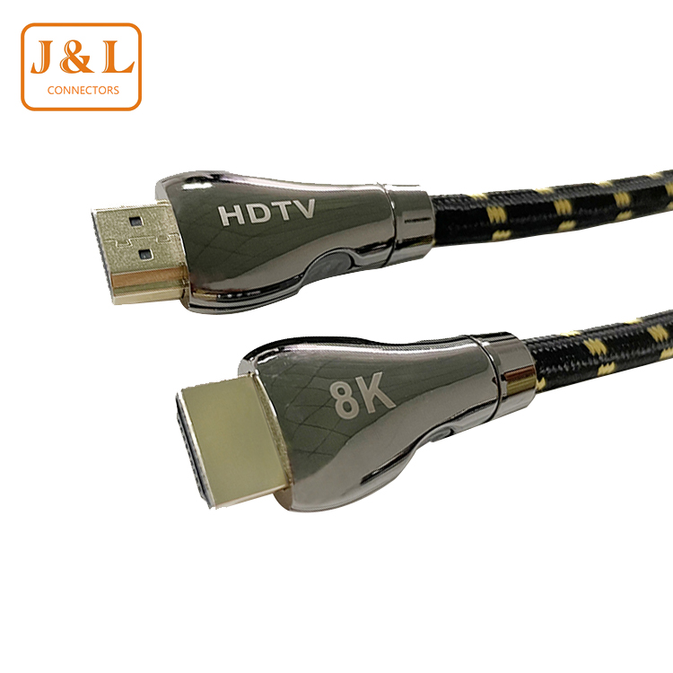 全銅2.0版hdmi高清線支持4k 鋅合金HDMI數據線 電腦連接線